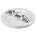 Downlight panel LED Redondo 220mm 18W CCT seleccionable, Corte ajustable con sensor de movimiento y crepuscular